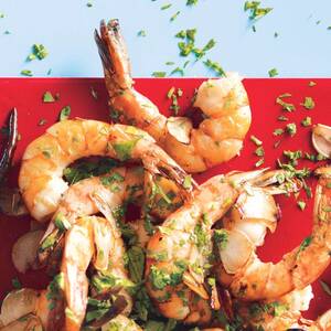 Chile-Garlic Shrimp