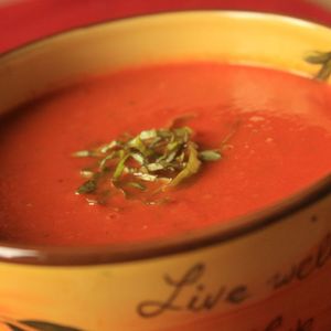 Chilled Roasted Tomato Soup