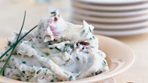 Chive and Garlic Mashed Potatoes