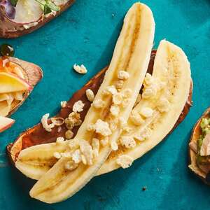 Chocolate & Banana Sweet Potato Toast