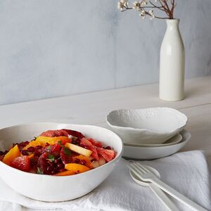 Citrusy Fruit Salad in Ginger Lime Syrup