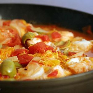 Cod with Tomato and Orange