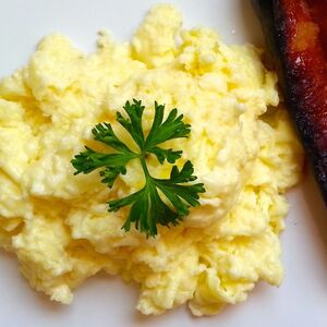 Country Style Soft Scramble with Cheese