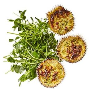 Courgette frittatas