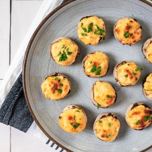 Cream Cheese Stuffed Mushrooms