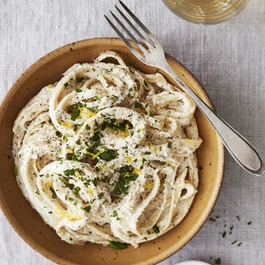 Creamy Greek Yogurt Pasta