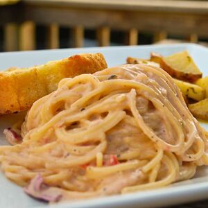 Creamy Red Cabbage Pasta