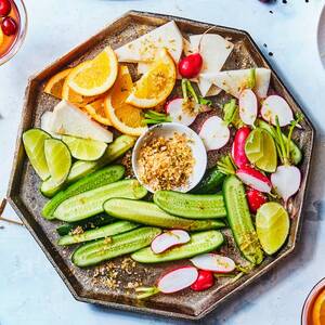 Crudités With Chile-Lime Salt