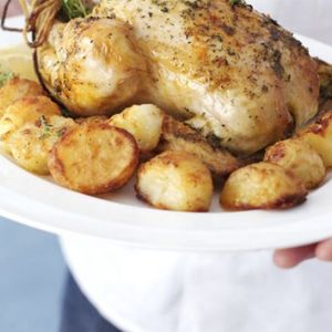 Crunchy roast potatoes