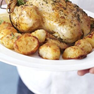 Crunchy roast potatoes