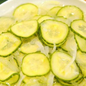 Cucumber and Onion Salad