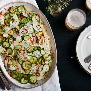 Cucumber and Fennel Salad with a Chinese Vinaigrette