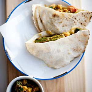 Curried Vegetable Roti