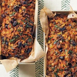 Curried Lentil-and-Rice Loaves