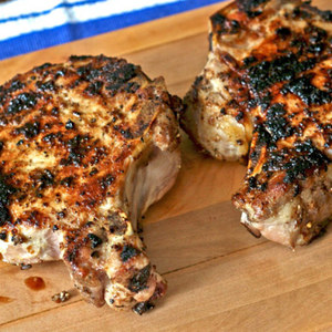 Dinner Tonight: Porcini-Rubbed Pork Chops Recipe