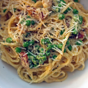 Dinner Tonight: Pasta Carbonara with Ricotta Recipe