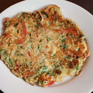 Dinner Tonight: Shrimp And Scallion Pancake