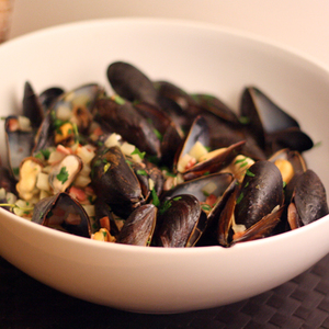 Dinner Tonight: Mussels with Fennel and Bacon