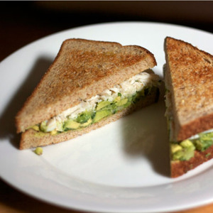 Dinner Tonight: Crab and Avocado Sandwich Recipe