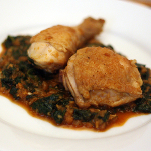 Dinner Tonight: Chicken with Spinach Recipe