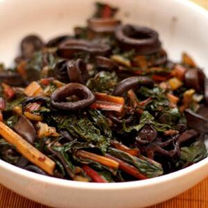 Dinner Tonight: Squid With Swiss Chard