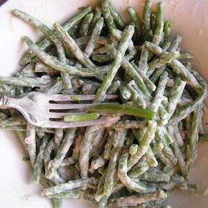 Dinner Tonight: Green Bean Salad With Cream