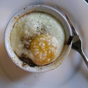 Dinner Tonight: Baked Eggs With Mushrooms