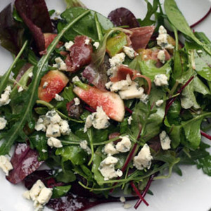 Dinner Tonight: Warm Prosciutto, Fig, and Blue Cheese Salad Recipe