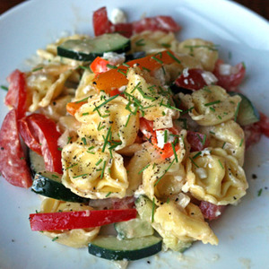 Dinner Tonight: Tortellini Pasta Salad Recipe