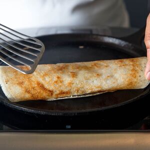 Dosa (Indian Rice-and-Lentil Crepes) Recipe