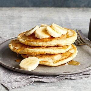 Easy vegan pancakes