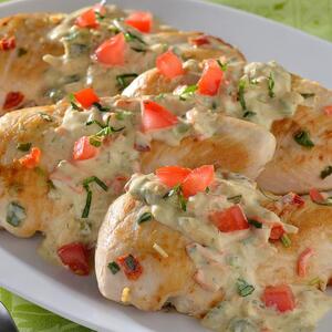 Easy Creamy Vegetable Chicken