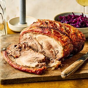 Easy roast pork shoulder