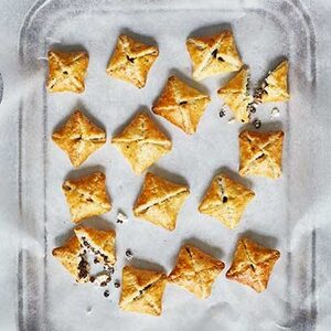 Easy lentil pastries