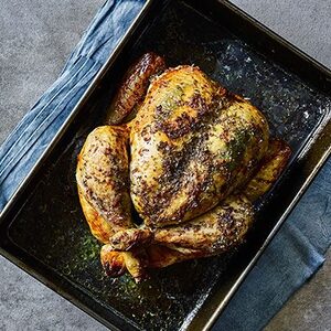 Easy roast chicken