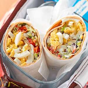 Egg & Broccoli Slaw Wrap