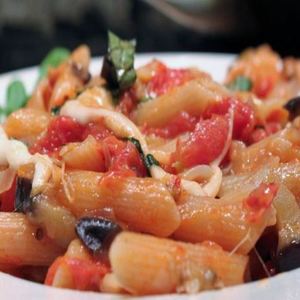 Eggplant and Tomato Pasta Recipe