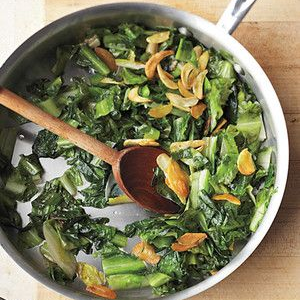 Escarole with Toasted Garlic