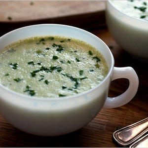 Fava and Buttermilk Soup