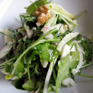 Fennel, Arugula and Green Apple Salad Recipe