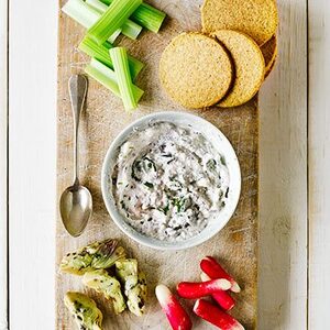 Feta pâté platter