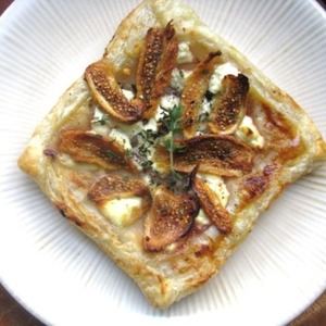 Fig and Goat Cheese Tarts Recipe