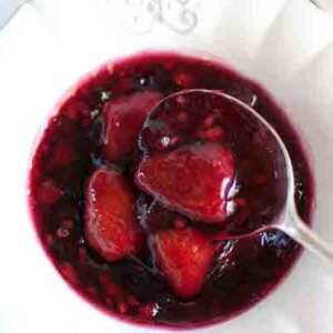 Finnish Sweet Berry Soup