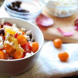 Fresh Tomato Salad with Feta