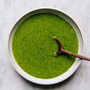 Garlic Mustard Pesto