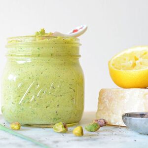 Garlic Scape Pesto