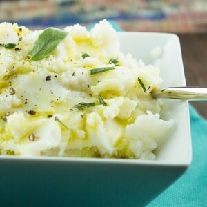 Garlic Mashed Cauliflower