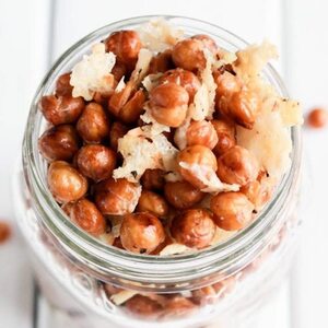 Garlic and Parmesan Chickpeas