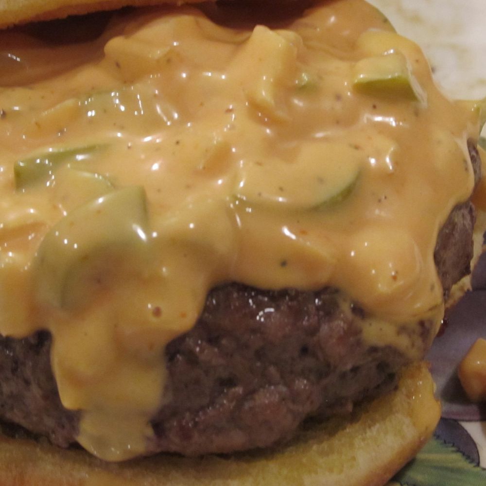 Garlic Olive Burgers