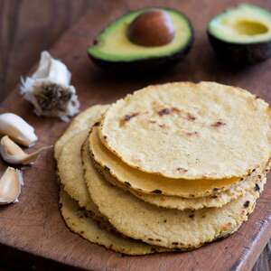 Garlic Corn Tortilla